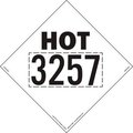 American Labelmark Co LabelMaster® RVHOT3257 Hot 3257 Marking 273 x 273 MM, Rigid Vinyl, 25/Pack RVHOT3257